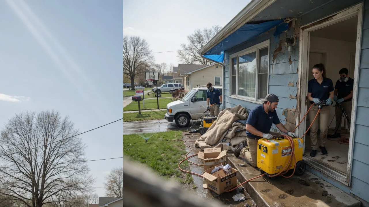 Basement Flood Cleanup in Fort Pierre, SD near me